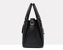 حقيبة يد نسائية كبيرة الحجم بمساحات منظمة لون بني - KSA