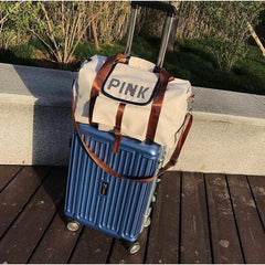 شنطة رياضية دفل مقاومة للماء - ابيض - KSA