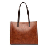 شنطة يد نسائية كبيرة - بنى - KSA