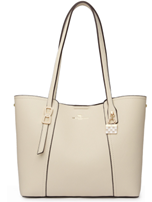 حقيبة يد نسائية متوسطة الحجم باللون الاوف وايت - KSA