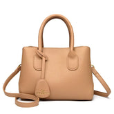 حقيبة كتف نسائية كبيرة الحجم لون بيج - KSA