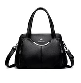 حقيبة يد صغيرة أنيقة حزام كتف قابل للتعديل - اسود - KSA