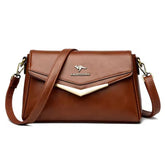 حقيبة كتف نسائية.
مستطيلة بتصميم مميز لون هافان - KSA