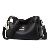 حقيبة كتف نسائية كروس بودي لون اسود بذؤاع قابل للتعديل - KSA