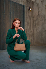 حقيبة يد نسائية سوداء أنيقة عملية تُكمل إطلالتك صغيرة بتصميم انيق باللون الكحلي - KSA