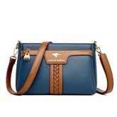 حقيبة كتف نسائية لون ازرق وهافان كروس بودي - KSA