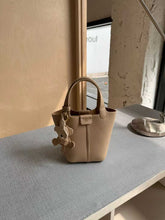 حقيبة يد نسائية متوسطة الحجم بلون كافيه - KSA