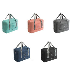 شنطة كبيرة للسفر بتصميم انيق وعصري - رمادي