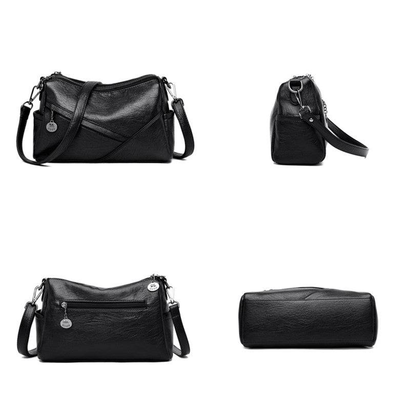 حقيبة كتف نسائية فاخرة متعددة الجيوب بحجم متوسط - KSA