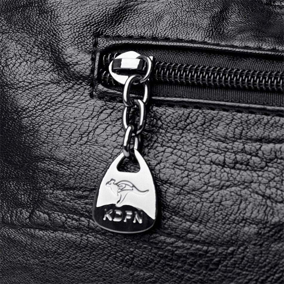 شنطة كروس نسائية كبيرة بتصميم فريد من نوعه - بني - KSA