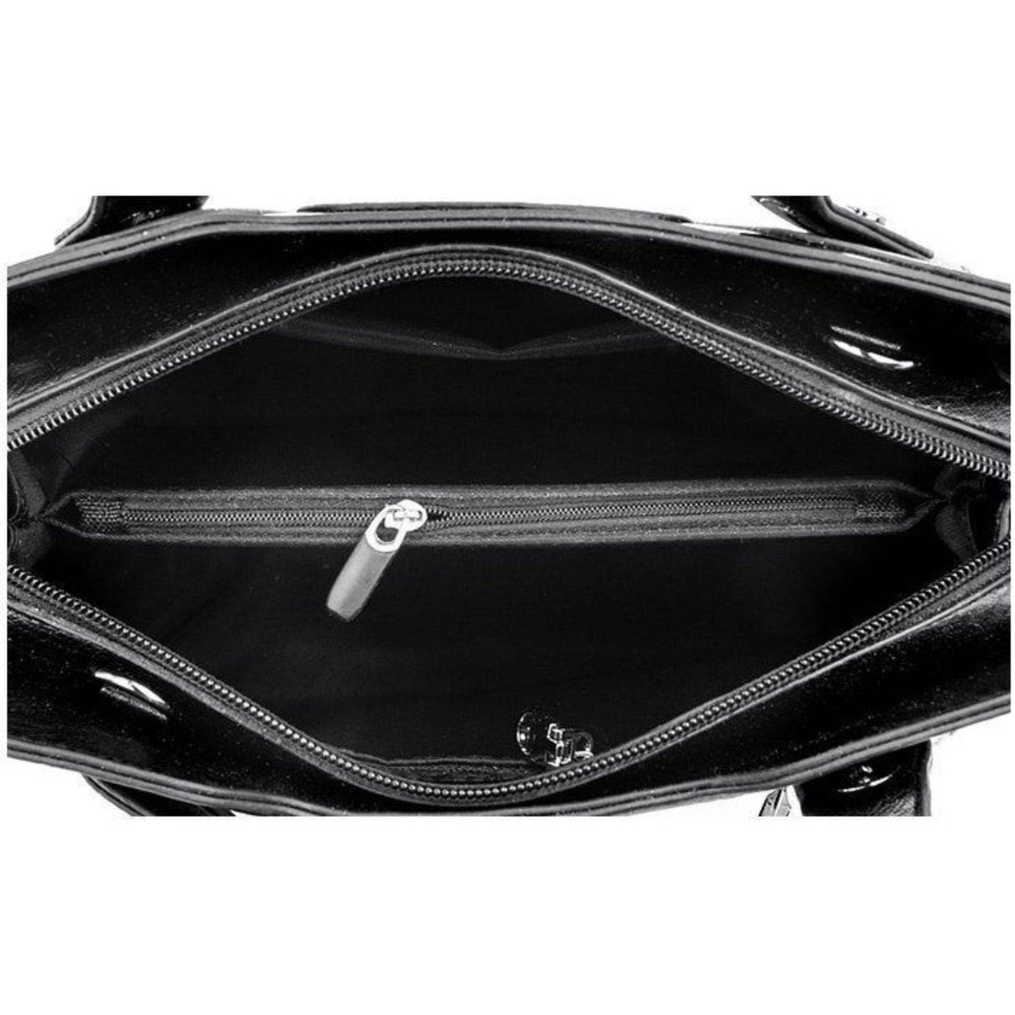 شنطة يد نسائية فخمة وأنيقة - أسود - KSA