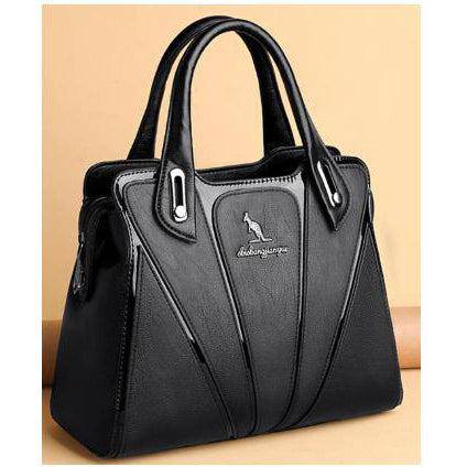 شنطة يد نسائية فخمة وأنيقة - أسود - KSA