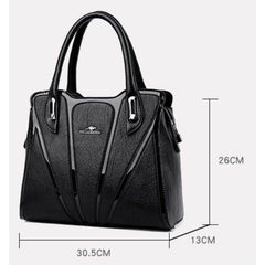 شنطة يد نسائية فخمة وأنيقة - أسود - KSA