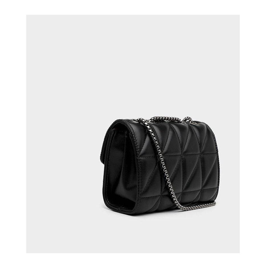 شنطة نسائية كروس بحزام سلسلة لجميع الاوقات - أسود - KSA