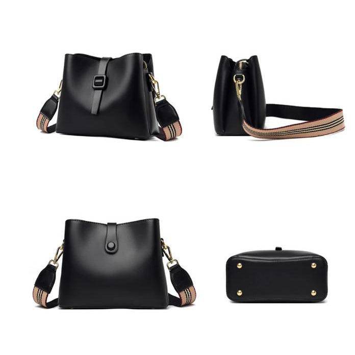 شنطة يد نسائية جذابة - اسود - KSA