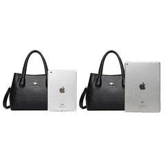 شنطة يد نسائية صغيرة من الجلد بتصميم كلاسيكي رقيق - عنابي - KSA