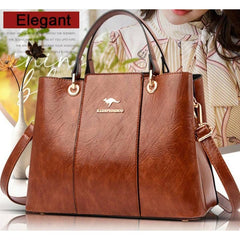 شنط كتف نسائيه بمظهر عصري وفخم - بني - KSA