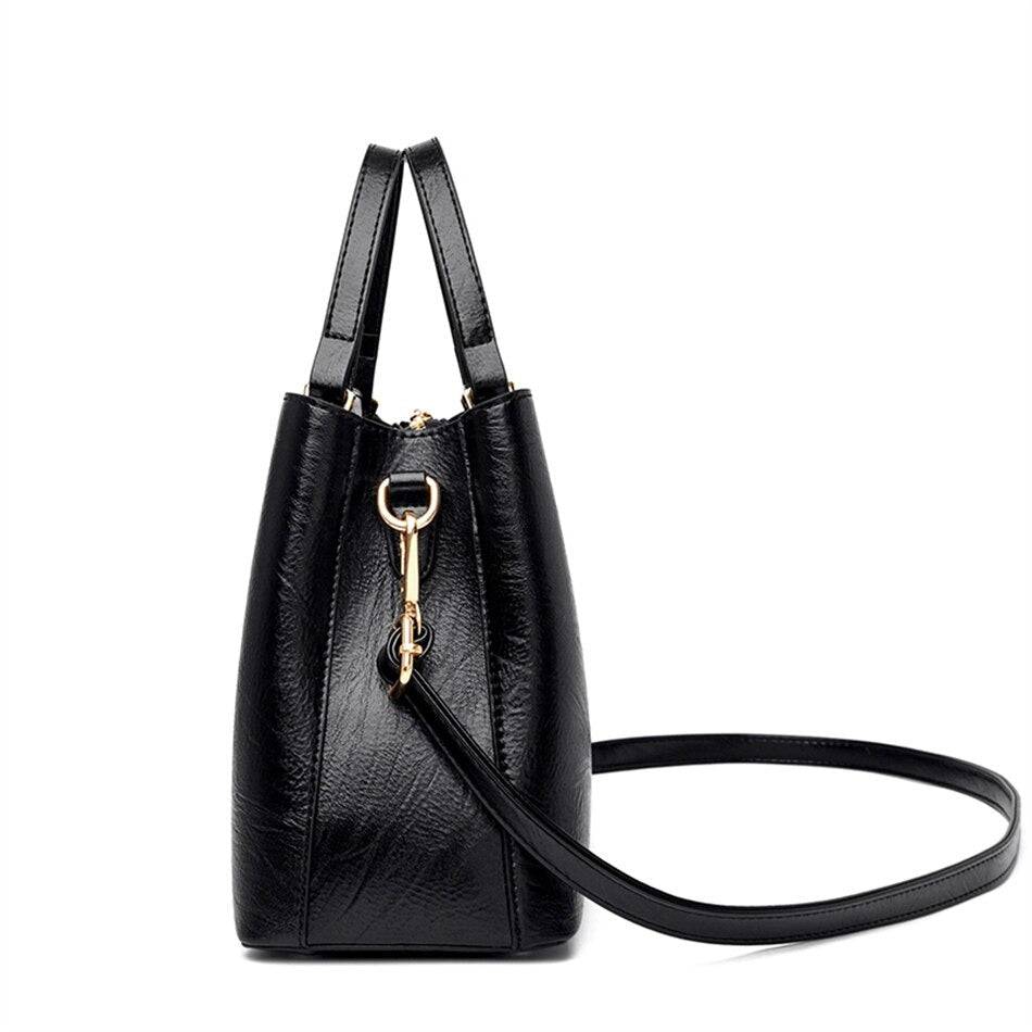 شنط كتف نسائيه بمظهر عصري وفخم - بني - KSA