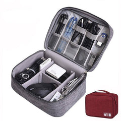 شنطة اكسسورات عملية مصممة باحترافية وتميز - رمادى - KSA